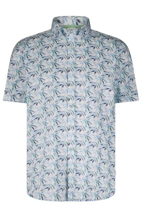 State of Art shirt ss print satin